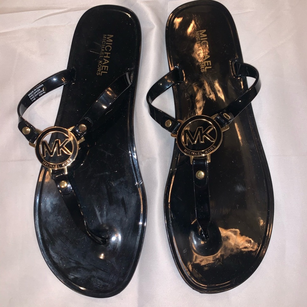 Authentic Michael Kors Jelly Thong Sandal